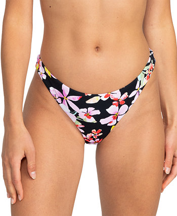 Juniors' Printed Beach Classics Bikini Bottoms Roxy