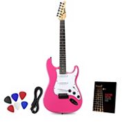 Lyxpro Cs 39” Electric Guitar Kit For Beginner With Amp Cable, 6 Picks & Guide Lyxpro