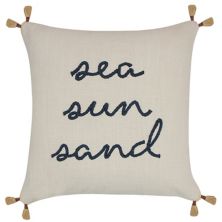 Sonoma Goods For Life® Ivory Sea Sun Sand Throw Pillow SONOMA