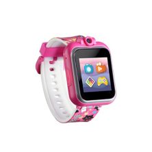Смарт-часы iTouch PlayZoom 2 для детей цвета фуксии с котиками и принтом Playzoom