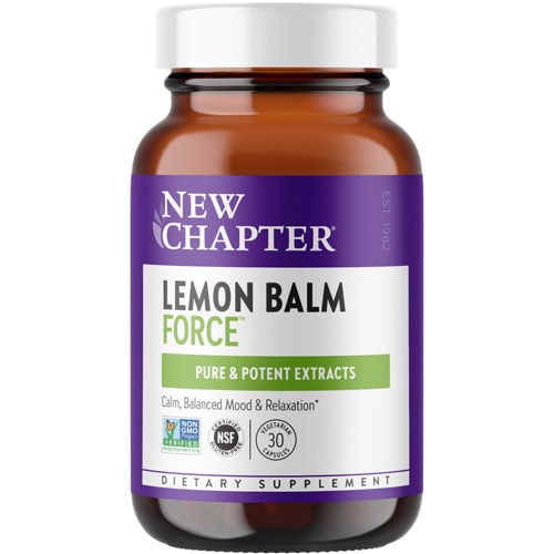 New Chapter Lemon Balm Force™ — 30 капсул LiquidVCaps New Chapter