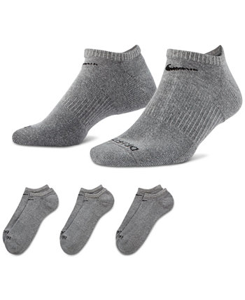Мужские носки для тренировок и неявки на каждый день с подушками, 3 пары Nike
