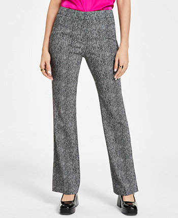 Женские брюки-клеш с боковыми разрезами в елочку, созданные для Macy's Bar III