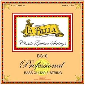 La Bella BG10 6-String Bass Guitar Classical Guitar String La Bella