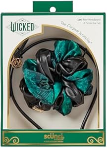 Conair Wicked Elphaba Gift Box - hair accessories for girls - gifts for her - hair accessories - Scunci 4PK Conair