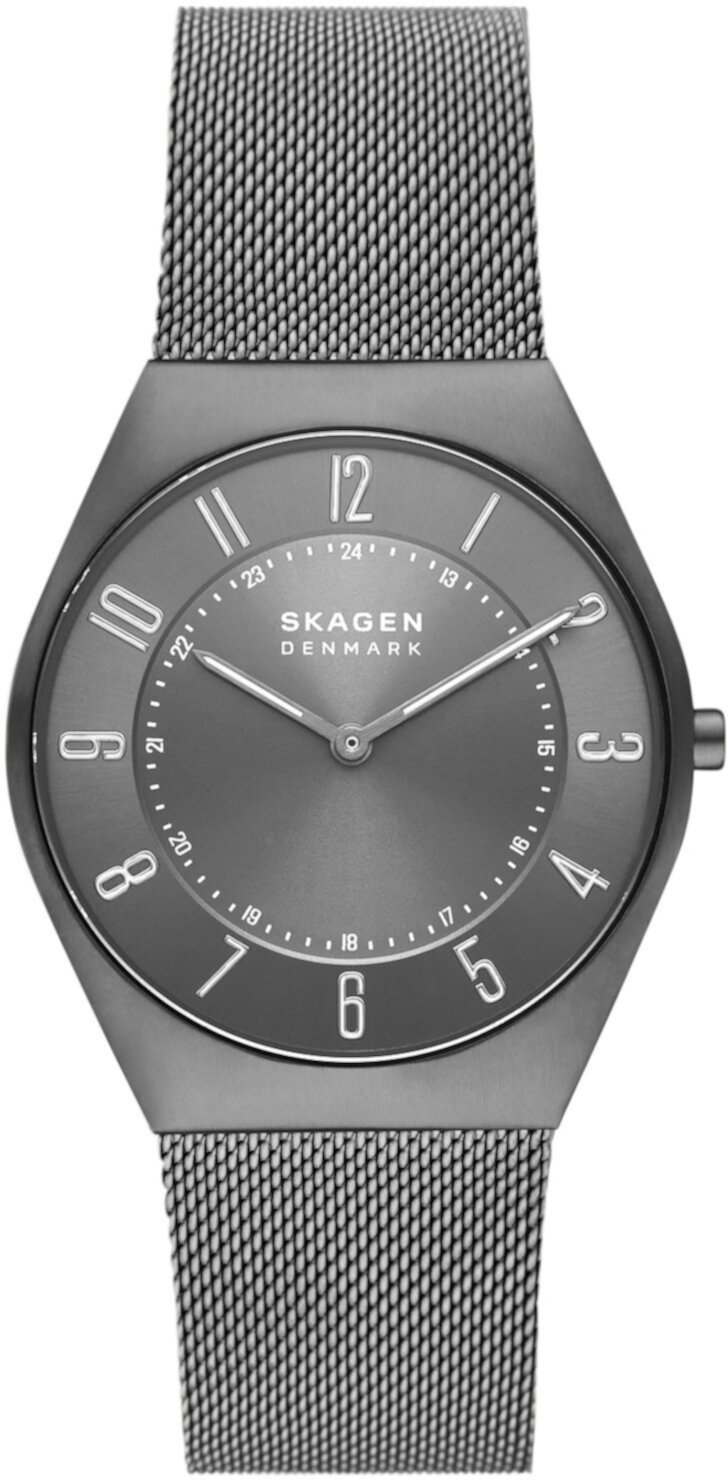Часы Grenen Ultra Slim с двумя стрелками диаметром 37 мм Skagen