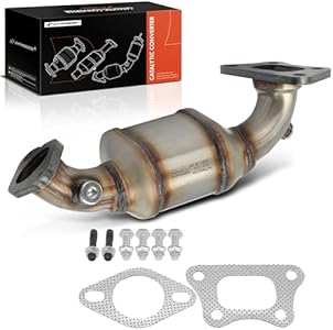 A-Premium Front Left Catalytic Converter Kit Direct-Fit Compatible with Chevrolet Impala 2014-2018 & Cadillac XTS 2013-2016, 3.6L, EPA Compliant A-Premium