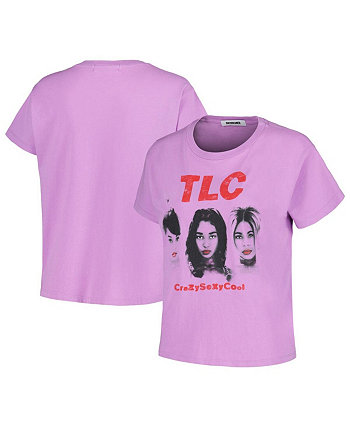 Женская фиолетовая футболка с рисунком TLC Solo Daydreamer