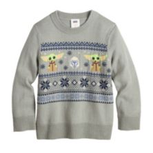 Toddler Boy Jumping Beans® Grogu Knit Sweater JB STAR WARS