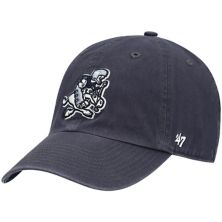 Мужская бейсболка '47 Navy Dallas Cowboys Clean Up с регулируемым логотипом и альтернативным логотипом Unbranded