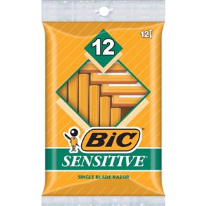 2 Pack - BIC Sensitive Shaver Disposable Razor 12 ea BIC