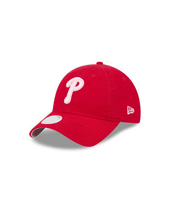 Women's Red Philadelphia Phillies 2024 Mother's Day 9TWENTY Adjustable Hat New Era
