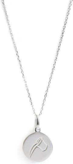 Ожерелье с подвеской в виде зодиака Водолей из стерлингового серебра Anzie