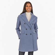 Женское меланжевое пальто из искусственной шерсти Fleet Street Fleet Street