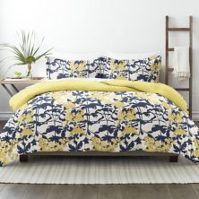 Home Collection Premium Ultra Soft Boho Flower Двусторонний комплект пододеяльников для пуховых одеял Home Collection