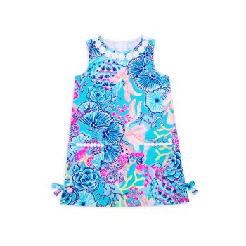 Little Girl's & Girl's Classic Neon Shift Dress Lilly Pulitzer Kids