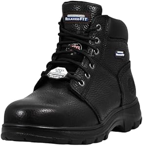 Женские рабочие ботинки SKECHERS Workshire Peril с стальным носком Skechers