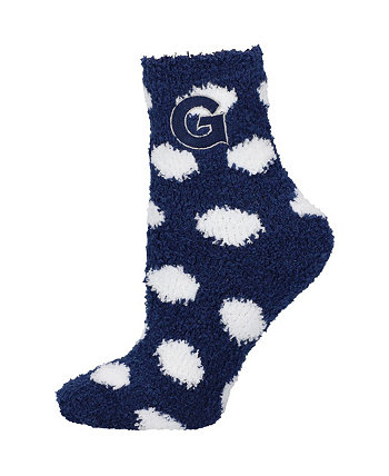 Женские носки до щиколотки Georgetown Hoyas Fuzzy Dot ZooZatz