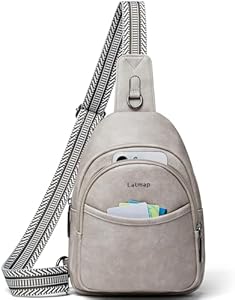 Сумка поясная LATMAP 7L Sling Bag для женщин и мужчин LATMAP