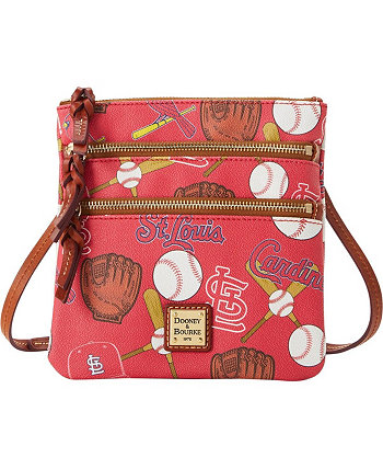 Женская сумка через плечо St. Louis Cardinals Game Day с тройной молнией Dooney & Bourke