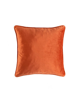 Декоративная подушка из сплошного бархата, 20 x 20 дюймов Lush Décor