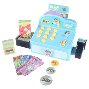 Bluey Cash Register, Sounds and Phrases from Bluey and Bingo,  Ages 3+, Toddler Toys Bluey