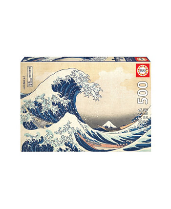 Great Wave Off Kanagawa Puzzle, 500 Piece Educa