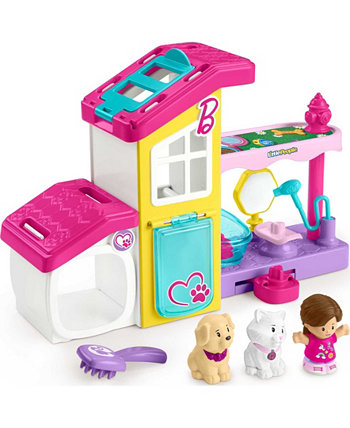 Музыкальный игровой набор для малышей Little People Barbie Play and Care Pet Spa Fisher-Price