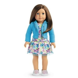 American Girl Truly Me 23 18 inch Doll Dark Brown Hair Blue Eyes American Girl