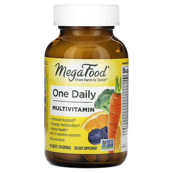 Один ежедневный мультивитамин, 90 таблеток MegaFood