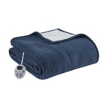 Serta® Fleece to Sherpa Heated Blanket Serta