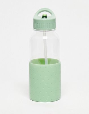Бутылка для воды Typo в светло-зеленый горошек Typo