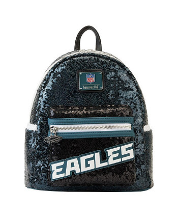Мужской и женский мини-рюкзак Philadelphia Eagles с пайетками Loungefly
