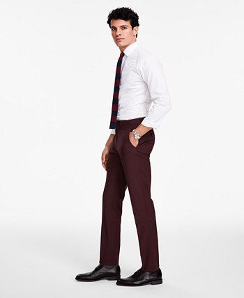 Мужские однотонные брюки узкого кроя, созданные для Macy's Bar III