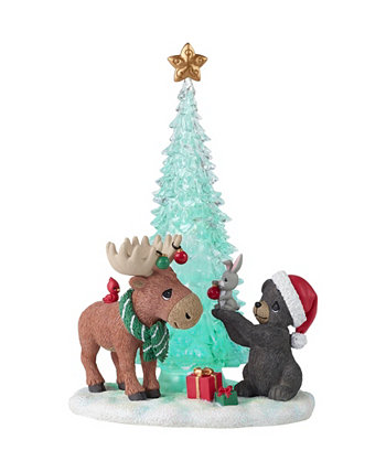 Светодиодная акриловая статуэтка It Moose Be Christmastime Precious Moments