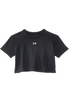 Укороченная футболка с коротким рукавом и логотипом в спортивном стиле (для больших детей) Under Armour Kids