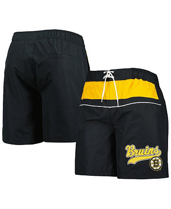 Мужские черные плавательные шорты Boston Bruins для фристайла и волейбола Starter