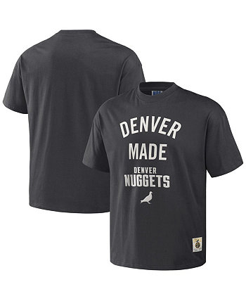 Мужская футболка оверсайз Heavyweight NBA x Anthracite Denver Nuggets Staple
