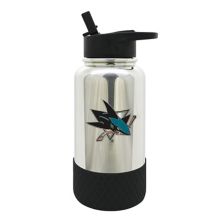 NHL San Jose Sharks 32-oz. Chrome Hydration Bottle NHL