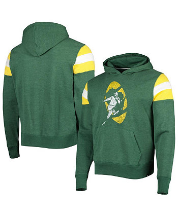 Мужской зеленый пуловер с капюшоном Green Bay Packers Legacy Premier Nico '47 Brand