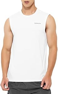 Мужская Майка DEMOZU DEMOZU Men's Sleeveless Workout Swim Shirt DEMOZU