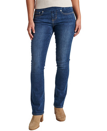 Джинсы Женские светлые джинсы со средней посадкой и пуговицами JAG