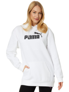Удлиненный пуловер с капюшоном с логотипом Essentials PUMA