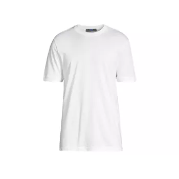 Cotton Crewneck T-Shirt KNT