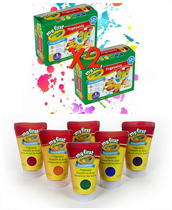 My First Finger Painting Set for Mom and Baby Crayola