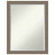 Eva Narrow Petite Bevel Bathroom Wall Mirror Amanti Home