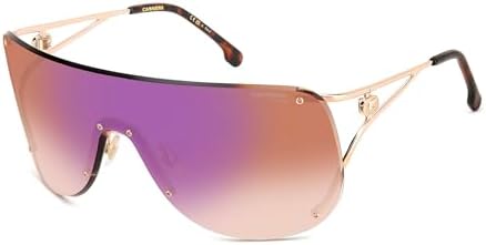 Carrera 3006/S GOLD COPPER/BROWN SHADED BLUE MIRROR 99/1/110 women Sunglasses Carrera