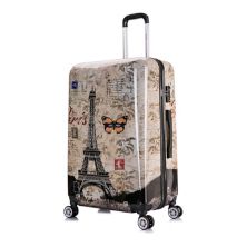 InUSA напечатала 28-дюймовый чемодан-спиннер Butterfly с жестким бортом INUSA