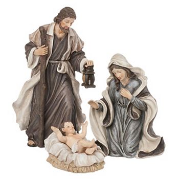 Haven Living 3 Piece Holy Family Nativity Figurine Set Table Decor Haven Living