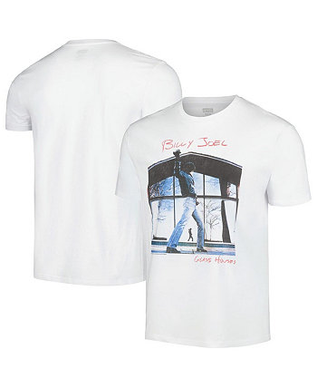 Men's White Billy Joel Glass Houses T-shirt American Classics
